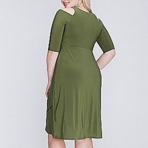 NWT Racy Faux Wrap Dress